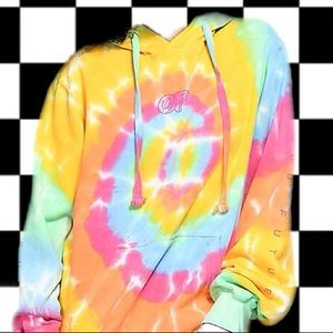 tie dye odd future hoodie
